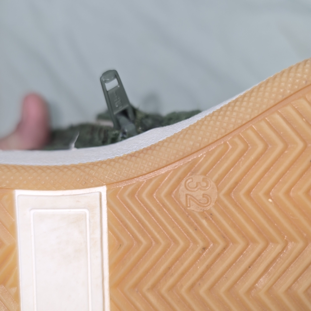 MonnaLisa Dark Green Kids Sneakers - Picture 4 of 4